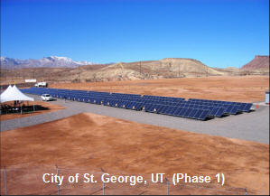 St. George 2 MW Solar Farm, Utah